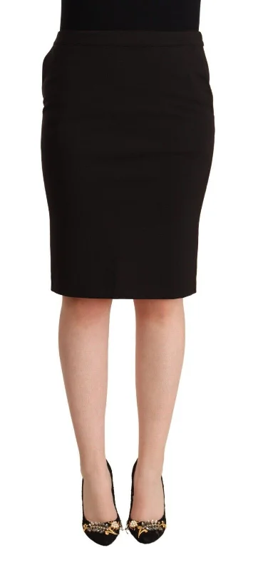 GF Ferre  Straight Pencil Cut Knee Length Women's Skirt