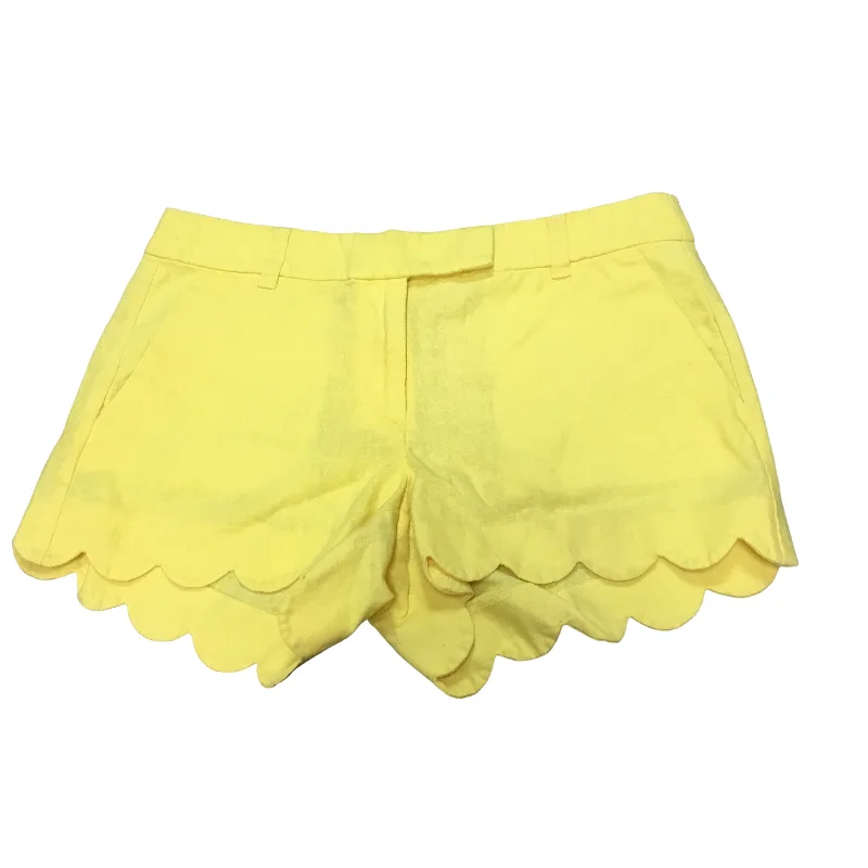 Yellow Shorts J. Crew, Size 8